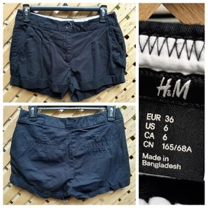 $1 add on item 💥5/$15💥 🖤 H&M Size 6 Shorts 🖤